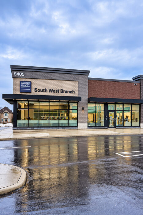 Rainy Day At Brampton Library