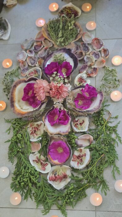 Altar Peony Candles