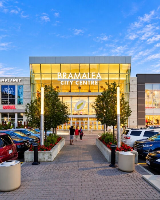 Bramalea City Centre At Twilight