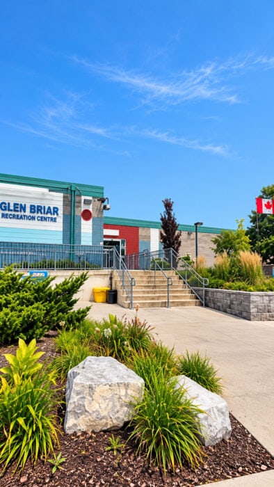 Glen Briar Recreation Centre Entrance