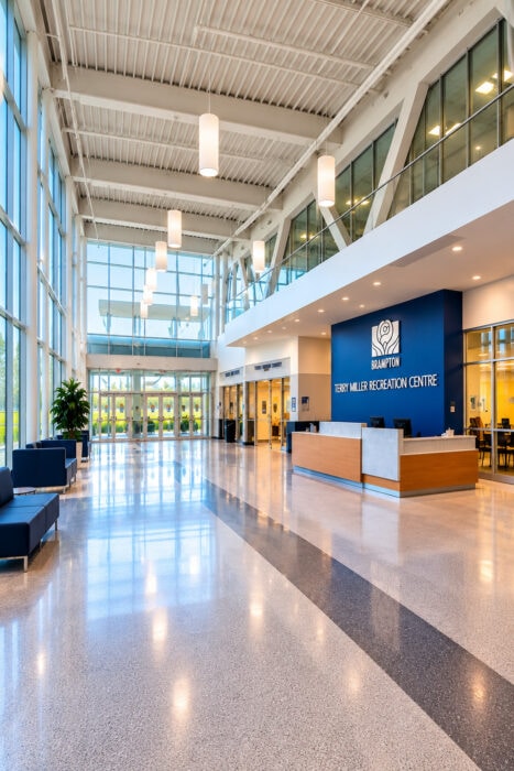 Modern Recreation Centre Atrium
