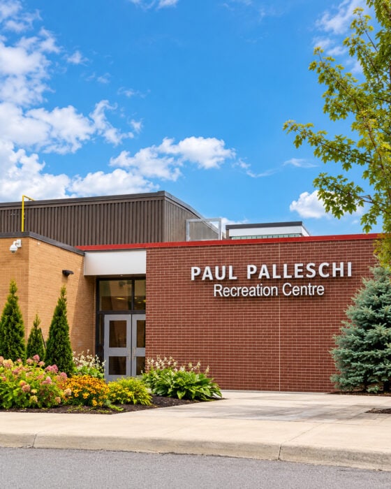 Paul Palleschi Recreation Centre Facade